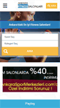 Mobile Screenshot of ankarafitnesssalonlari.com