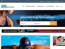 Tablet Screenshot of ankarafitnesssalonlari.com